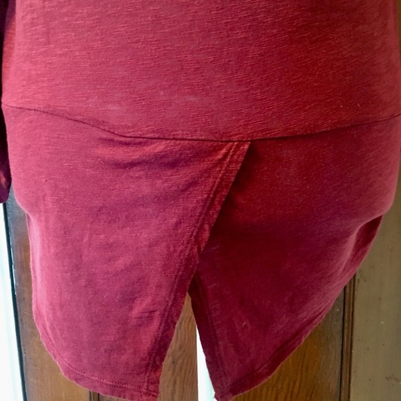 Lucky Brand Maroon Print Shirt - Picture 3 of 5